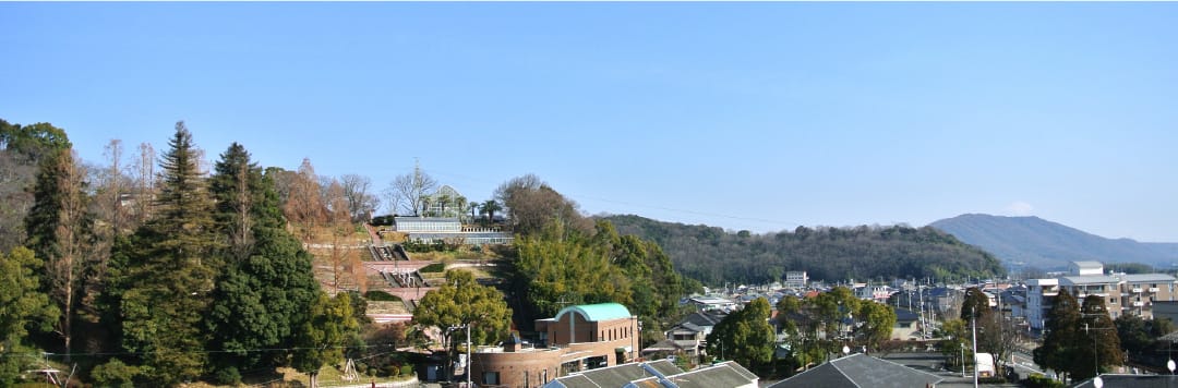 キャンパスも岡山市街も近い、暮らしに便利な立地。岡山大学、岡山理科大学がすぐそば。